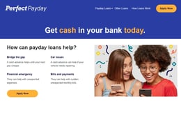 Perfect payday Quick loan