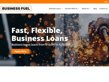 Business Fuel homepage
