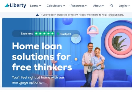 Liberty homepage