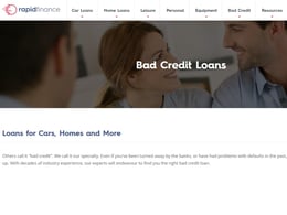 Rapid Finance Bad credit loan