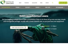 Australian Lending Centre Debt consolidation loan