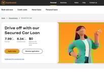 Bankwest Car finance