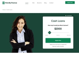 Friendly Finance Quick loan