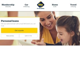 RAC Finance Personal loan