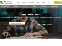Australian Lending Centre Bad credit loan