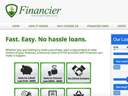 Financier Quick loan
