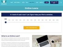 Cigno Loans Personal loan