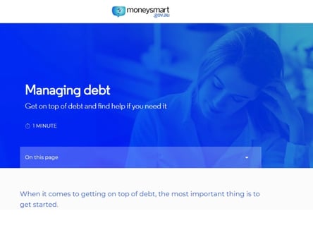 Money Smart homepage