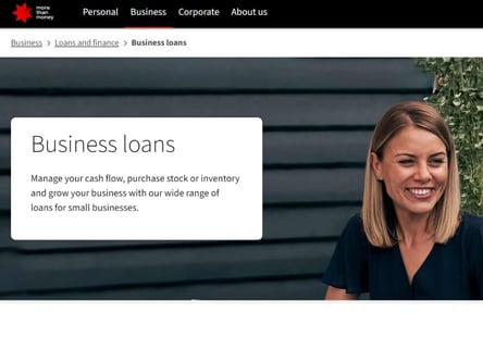 NAB homepage