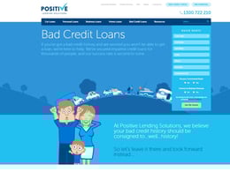 Positive Lending Solutions Bad credit loan